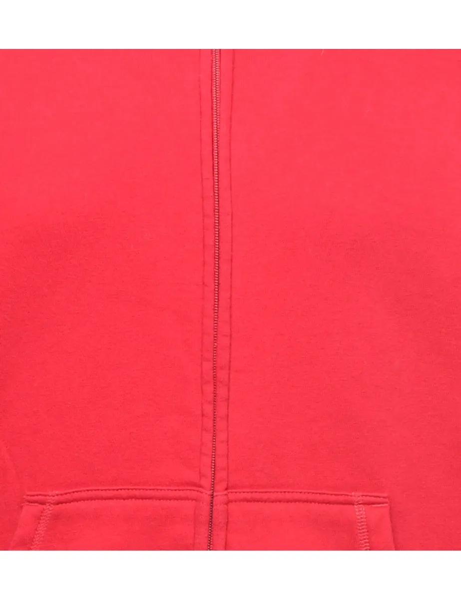 Red Hooded Sweatshirt - XL
