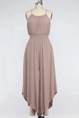 Rory Jumpsuit in Beige