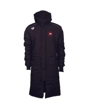 Roskill Masters Unisex Solid Parka - Black