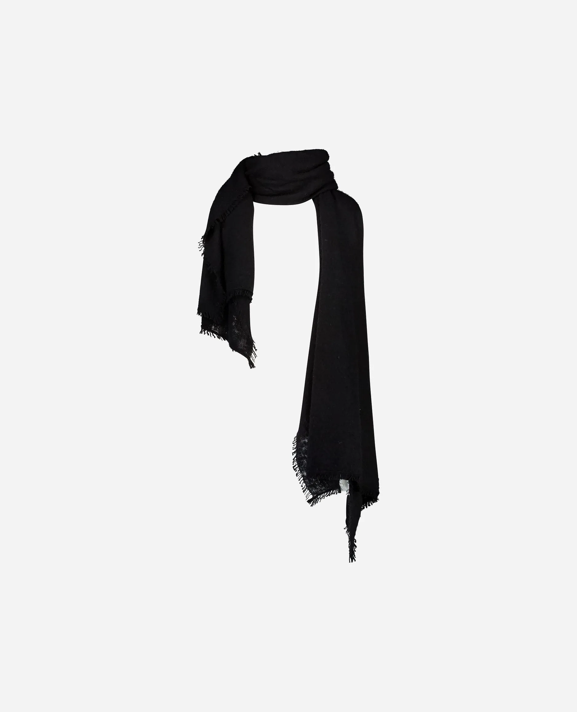 Schal aus Cashmere in Schwarz