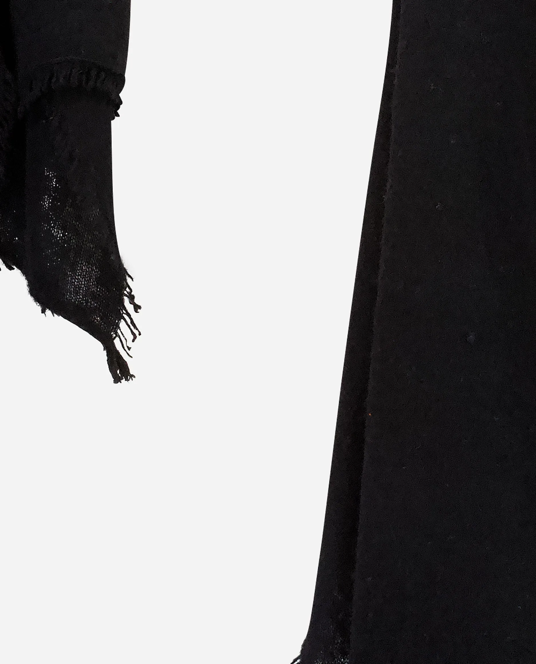 Schal aus Cashmere in Schwarz