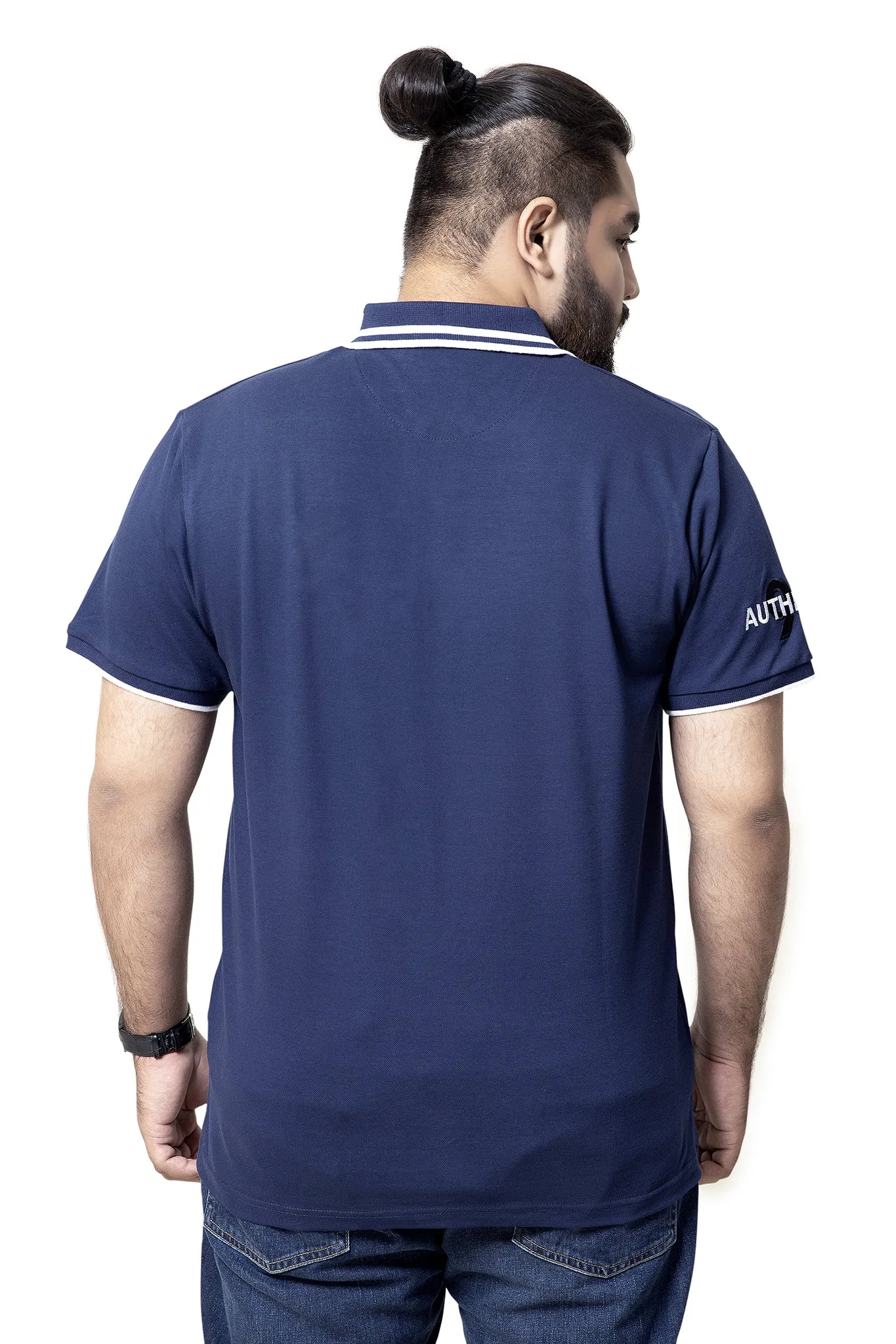 SCLO Navy Blue Polo (PLUS SIZE)