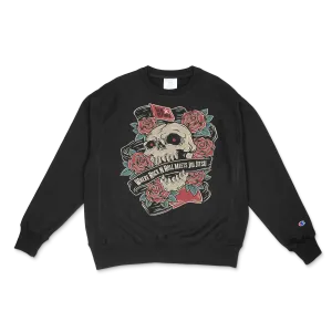 Skull & Roses - Heavyweight Sweatshirt