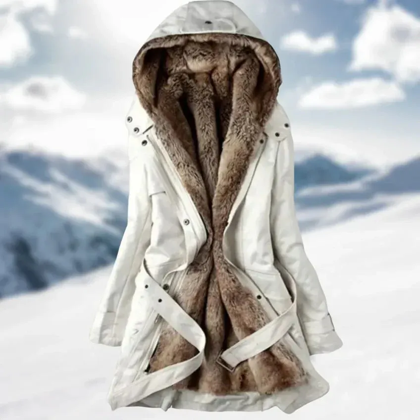 Stella Marie Parka | Stilvolle lange Winterparka mit polar fleece Futter für Damen