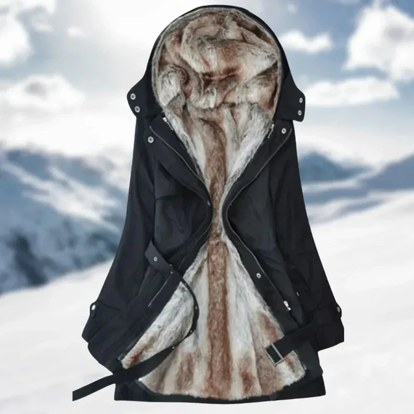 Stella Marie Parka | Stilvolle lange Winterparka mit polar fleece Futter für Damen