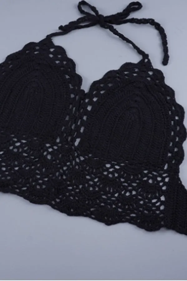 Sweater Halter Top