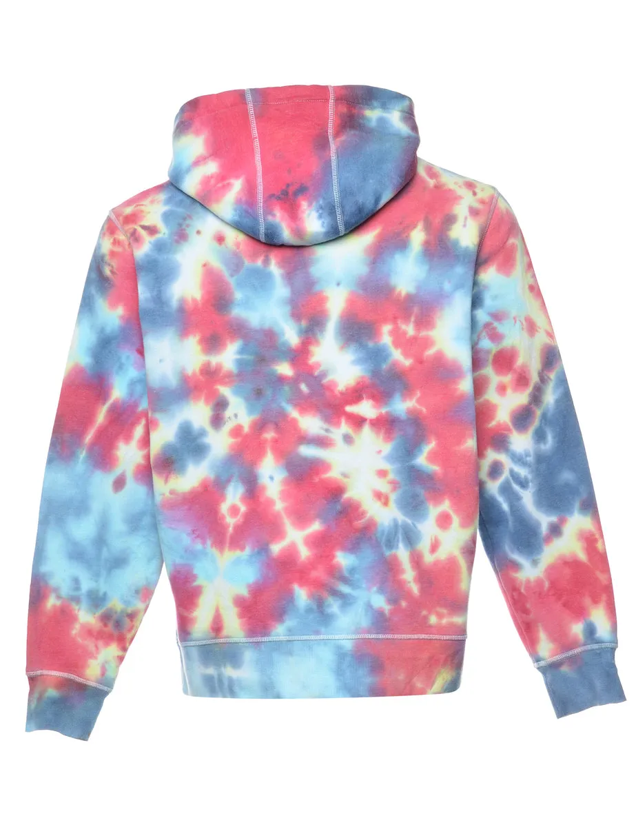 Tie-dye Hoodie - L