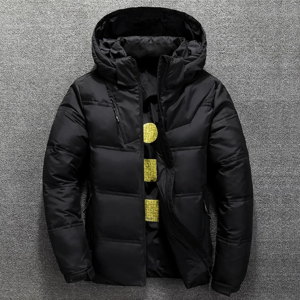 Tommy™ staande kraag rood met rits Parka winterjas
