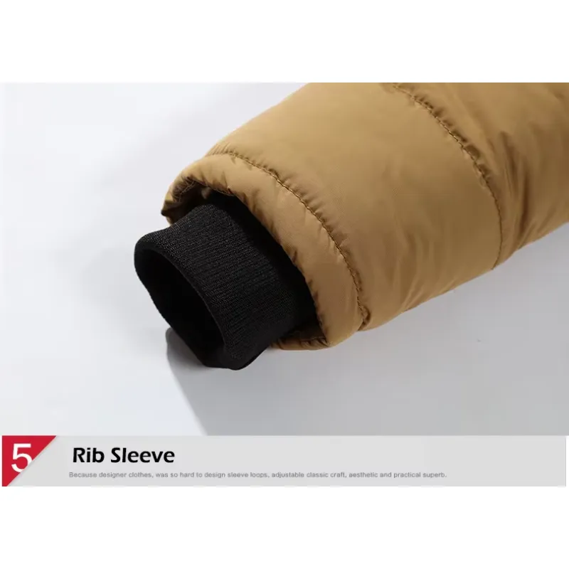 Ventnor - Parka Winterjas Heren – Warm Gevoerd met Bontkraag en Ritszakken