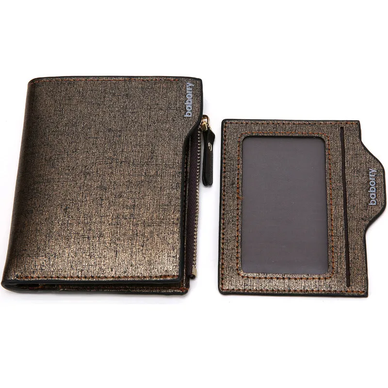 WA077 - Luxury men zipper wallet